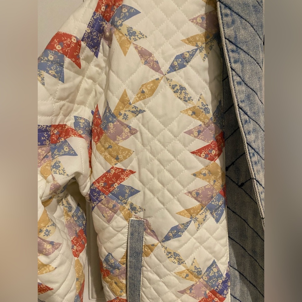 Making Memories Quilted Patchwork Jacket NWT - image 8